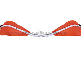 Защита рук на руль (универсальная, оранжевая) (армированная) AMG