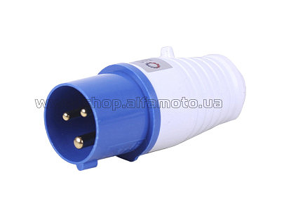 Вилка  бензогенератора   (220-250 В) 16A 6h AMG