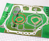 Прокладки двигателя 186F 86mm Витязь/Кама 2отв., к-кт 10 деталей
