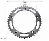 Звезда задняя 520-45T - d=158; 5отв.*173mm Loncin LX500 DS