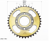 Звезда задняя 520-38T - d=58; 4отв.*90mm, PULSAR P-180cc