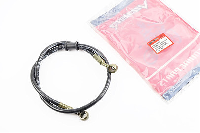 V200-F2 V250-F2 Шланг тормозной передний 76см (под болт-штуцер 10 10мм) армированный