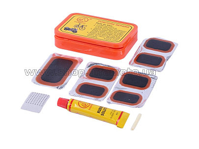 Ремкомплект камеры   (24*35 6 латок, 32*50  латка, клей) C-YP3204 AMG