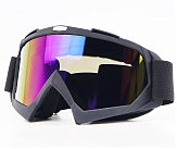 Окуляри кросові, чорні (хамелеон скло)