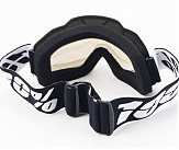 Очки кроссовые/эндуро/АТV, белые (затемненное стекло)