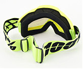 Окуляри кросові/ендуро/АТV, салатові (затемнене скло)