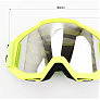 Очки кроссовые/эндуро/АТV, салатовые (затемненное стекло)