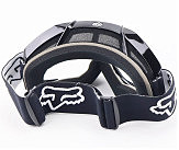 Очки кроссовые/эндуро/АТV, черные (прозрачное стекло)