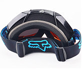 Очки кроссовые/эндуро/АТV, черно-оранжевые (зеркальное желтое стекло)