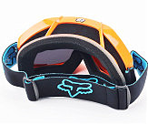 Очки кроссовые/эндуро/АТV, оранжевые (зеркальное желтое стекло)