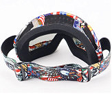 Очки кроссовые/эндуро/АТV, разноцветные (затемненное стекло)