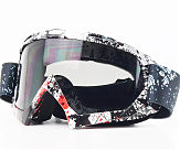 Очки кроссовые/эндуро/АТV, разноцветные (затемненное стекло)