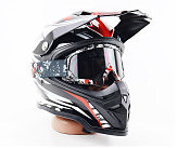 Очки кроссовые/эндуро/АТV, разноцветные (затемненное стекло)