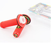 Рукоятка руля лев./пр. к-кт с вставкой, красные