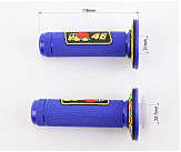 Рукоятка руля лев./пр. к-кт с вставкой, синие