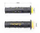 Рукоятка руля лев./пр. к-кт с вставкой, черно-желтые