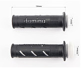 Рукоятка руля лев./пр. к-кт с вставкой, черные