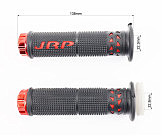 Рукоятка руля лев./пр. к-кт, черно-красные