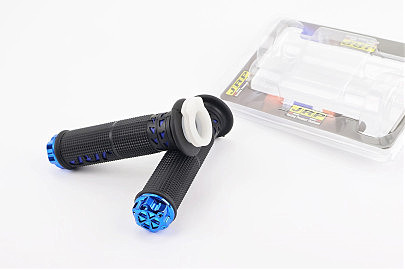 Рукоятка руля лев./пр. к-кт, черно-синие