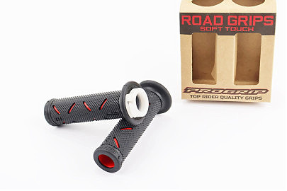 Рукоятка керма лів./пр. к-кт, чорно-червоні