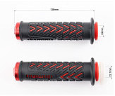 Рукоятка руля лев./пр. к-кт, черно-красные