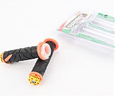 Рукоятка руля лев./пр. к-кт, черно-оранжевые