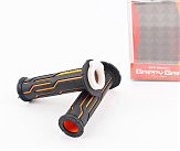 Рукоятка руля лев./пр. к-кт, черно-оранжевые