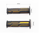 Рукоятка керма лів./пр. к-кт, чорно-помаранчеві