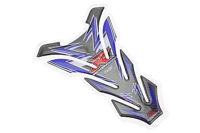 Наклейка защитная на бак топливный "SUZUKI", карбон TQ-003