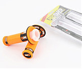 Рукоятка руля лев./пр. к-кт с вставкой, оранжевые