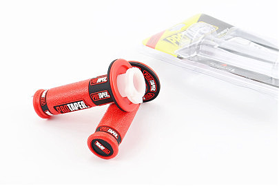 Рукоятка руля лев./пр. к-кт с вставкой, красные