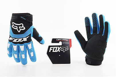 Перчатки мотоциклетные XL-Чёрно-Синие