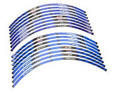 Наклейка светоотражающая на 2 диска колеса 18