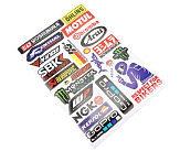 Наклейки набор 24шт 