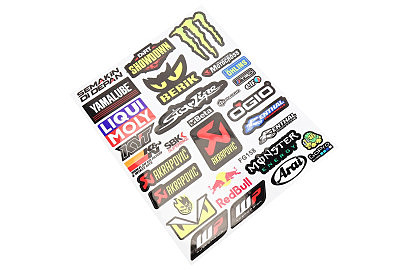Наклейки набор светоотражающий 32шт "multi-brand" FG158 (24х30см)