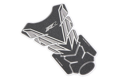 Наклейка защитная на бак топливный "RACING", серо-черный