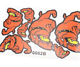 Наклейки набор 7шт 