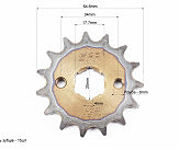 Звезды к-кт ZS125J-428H-41T+15T 
