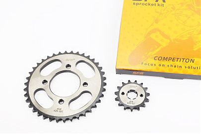 Звезды к-кт ZS125J-428H-38T+15T "каленая"