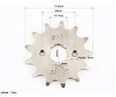 Звезда передняя CG/CB-520H-13T (шлиц 4мм) Loncin LX200GY-3