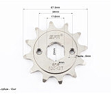 Звезда передняя CG/CB-520H-12T (шлиц 4мм) Loncin LX200GY-3