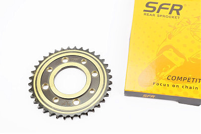 Звезда задняя WY125 &mdash; 428-36T &mdash; d=58; 4отв.*90mm "каленая" (ZS125J спицы)