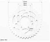 Звезда задняя 520-40T - d=68; 6отв.*86mm Loncin LX300-6