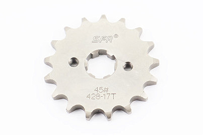 Звезда передняя CG/CB-428H-17T (под шлиц 5мм) Loncin JL200-68A/LIFAN