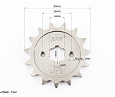 Звезда передняя - 428H-15T BOXER BM/ВМX 150cc 