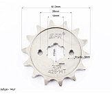 Звезда передняя - 428H-14T BOXER BM/ВМX 150cc 