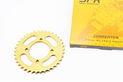 Звезда задняя RS125 &mdash; 428-38T &mdash; d=64; 4отв.*80mm GOLD (V200N)