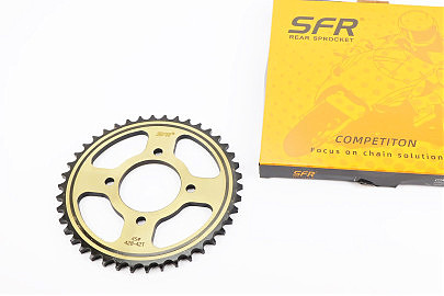 Звезда задняя JD125 &mdash; 428-42T &mdash; d=58; 4отв.*78mm "каленая"