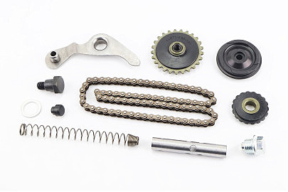 Цепь распредвала 70cc &mdash; 25H-82L + ролики 3шт + коромысло + натяжитель, к-кт