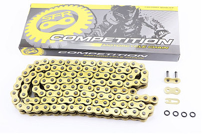 Цепь привода колеса 525НVO*120L GOLD (с сальниками)